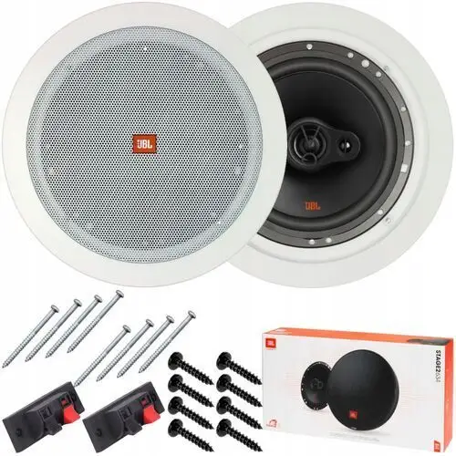 2x Głośniki sufitowe Jbl 165mm 250W do Poczekalni Sklepu Domu Salonu Tarasu