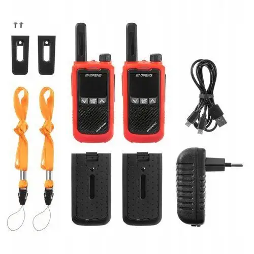 2x Krótkofalówka Baofeng BF-T17 walkie talkie