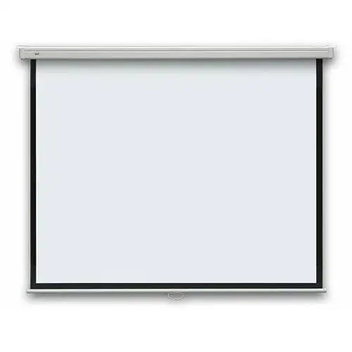 2x3 Elektryczny ekran projekcyjny ścienny/sufitowy , 85', 147x147, 1:1, biały matowy