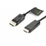 Kabel przewód displayport > hdmi 1.8m czarny Accura Sklep on-line