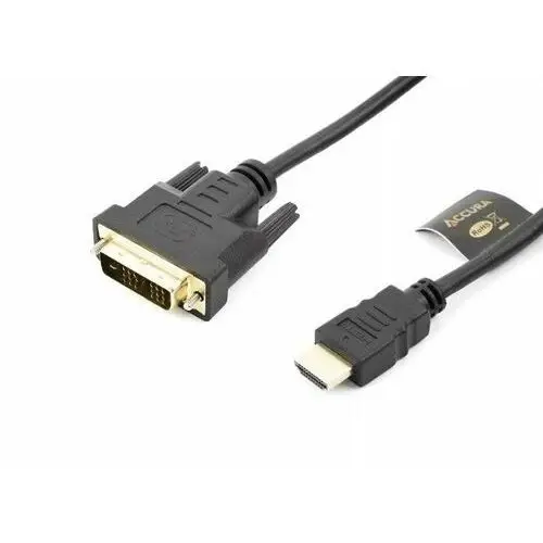 Accura Kabel przewód dvi/d - hdmi 1.8m czarny