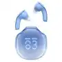 Słuchawki bezprzewodowe T9 Bluetooth 5.3 douszne USB-C niebieskie Sklep on-line