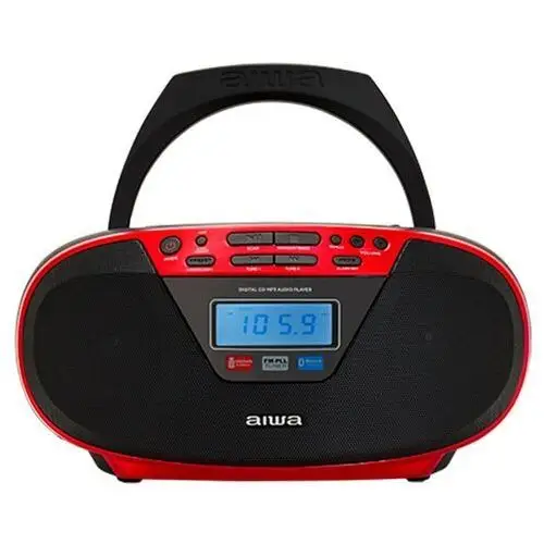 Boombox bbtu-400rd cd/mp3 Aiwa