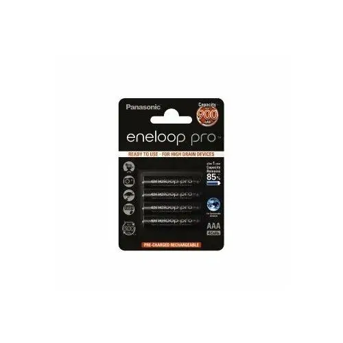 Akumulator AAA PANASONIC Eneloop Pro, 900 mAh, 1.2 V