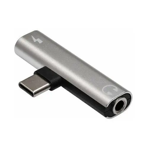 Adapter USB C mini Jack 3.5 mm Akyga AK-AD-71 Rozdzielacz Audio