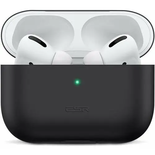 Amazon Etui silikonowe do apple airpods pro 2-generacji 2022 case czarny matowy lekki