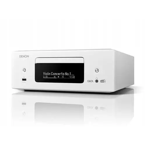 Amplituner stereofoniczny z CD Denon RCDN-12 Dab Biały Hgl