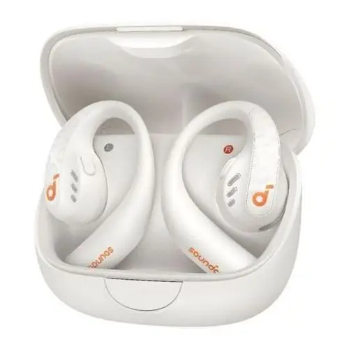 Anker Słuchawki nauszne Soundcore AeroFit Pro białe, UHANKRNB0000006