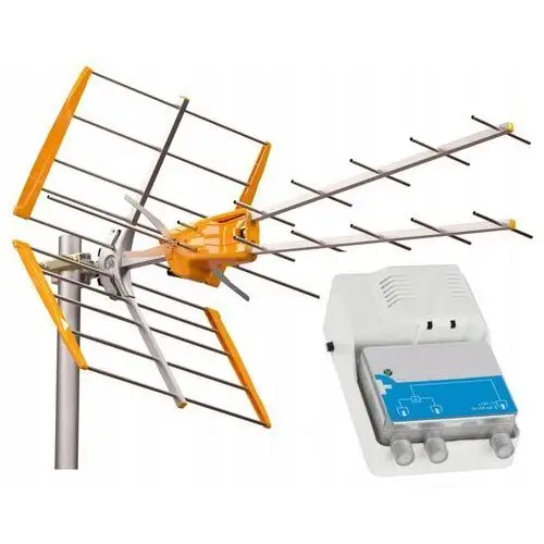 Antena DVB-T2 Televes V MiX Uhf Vhf Zasilacz 12V