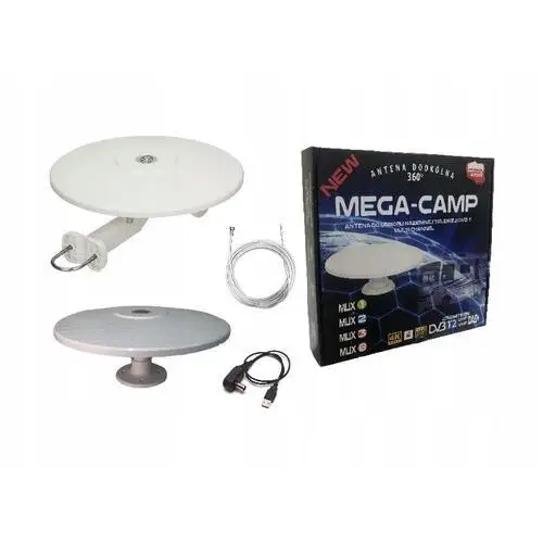Antena Mega-camp DVB-T2 Usb tir jacht dom kamper