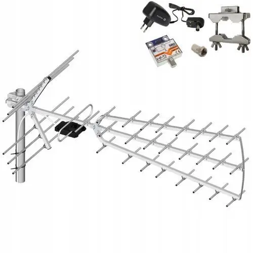 Antena Uhf Tri Digit W DVB-T2 47dB LTE700 Dipol