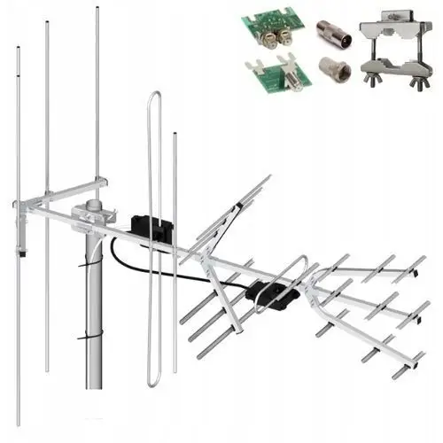 Antena Uhf Vhf Tri Digit Combo H/v DVB-T/T2 Dipol