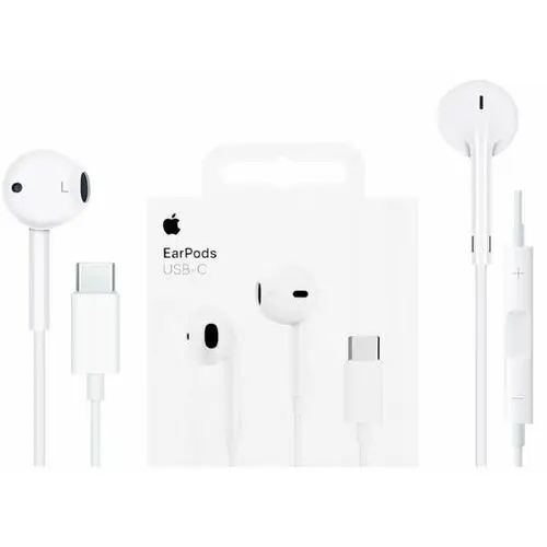 Apple Oryginalne słuchawki earpods usb-c mtjy3zm/a do iphone 16 / 16 pro / 16 pro max