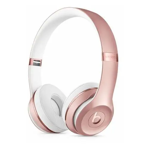 Słuchawki bezprzewodowe - beats solo3 bluetooth - róż/rose gold - 40h pracy etui Apple