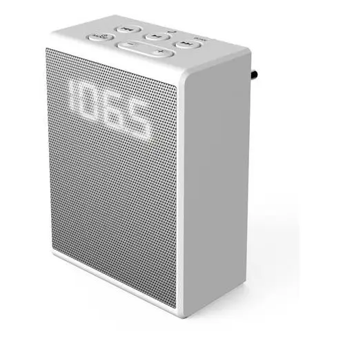 RADIO FM BS-817 W wyświetlacz cyfrowy LED białe ART funkcja bluetooth