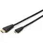 Kabel Assmann HDMI C- HDMI A wtyk-wtyk 3 m AK-330106-030-S Sklep on-line