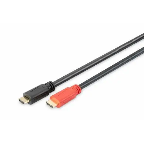ASSMANN Kabel HDMI z wzmacniaczem, HDMI A /M (wtyk) - HDMI A /M (wtyk) 15m standard 1.4 czarny