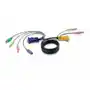 Kabel KVM HDB-15/Audio Combo/2 x PS/2 - SPHD-15/Audio Combo ATEN, 3 m Sklep on-line