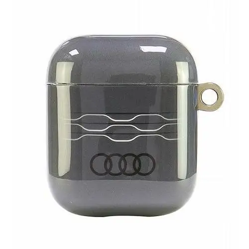 Audi IML Geometric Pattern AirPods 1/2 cover szary/gray AU-IMLAP-A6/D3-G