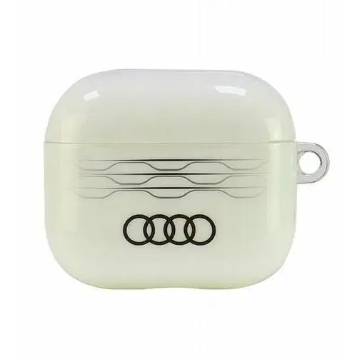 Audi iml geometric pattern airpods 3 cover biały/white au-imlap3-a6/d3-we