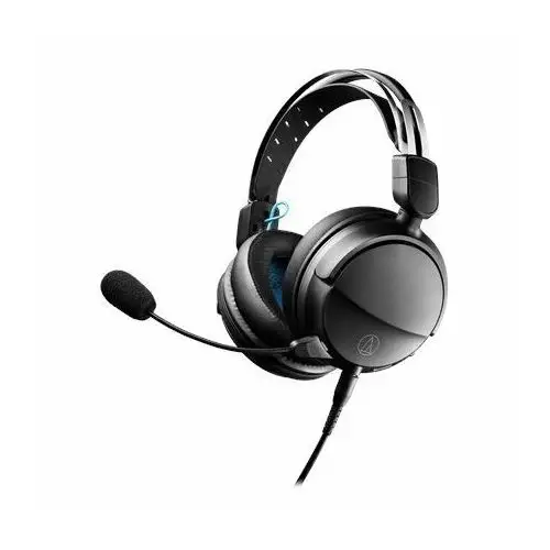 Audio Technica Wired Headphones ATH-GL3BK Wired, Over-ear, Microphone, 3.5 mm stereo mini-plug, Black Audio Technica