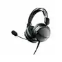 Audio Technica Wired Headphones ATH-GL3BK Wired, Over-ear, Microphone, 3.5 mm stereo mini-plug, Black Audio Technica Sklep on-line