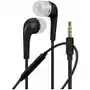 Avizar Zestaw słuchawkowy 3,5-jack wiatroodporny kabel do słuchawek — czarny Sklep on-line
