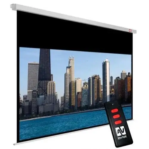 Ekran projekcyjny elektryczny avtek cinelectr240mg 1eve60 (sufitowy, ścienny; rozwijane elektrycznie; 230 x 129,5 cm; 16:9; 104,0") Avtek