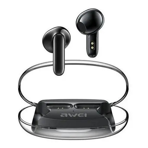 Awei słuchawki bluetooth 5.3 t85 enc tws czarne