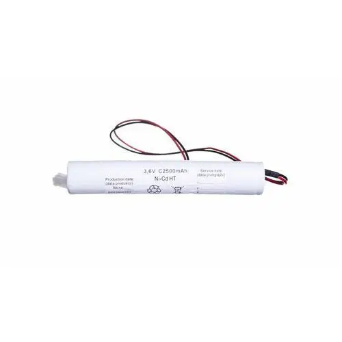 Awex Akumulator 3.6v 2500mah c niklowo-kadmowy nicd nicd3,6v 2,5ah