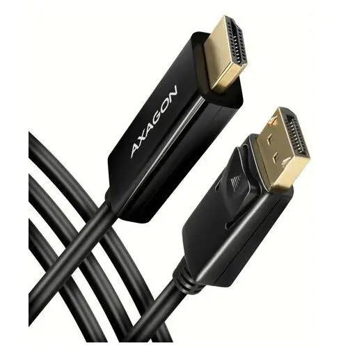 AXAGON Adapter aktywny DisplayPort HDMI 1.4 kabel 1,8m 4K/30Hz, RVD-HI14C2, AKAXNHVRVDHI14C