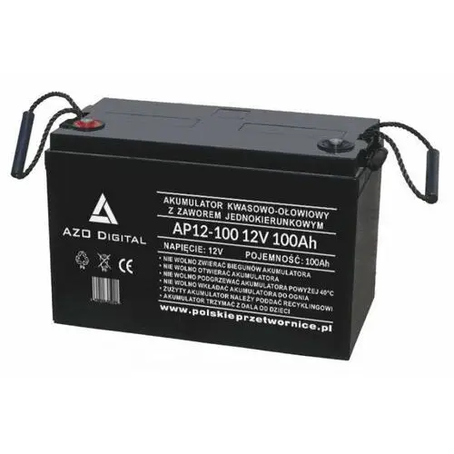Akumulator Agm 12V 100Ah Azo D
