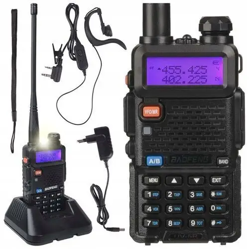 Baofeng AR-5R Pro 8W Krótkofalówka Walkie Talkie Radiotelefon Radio Fm