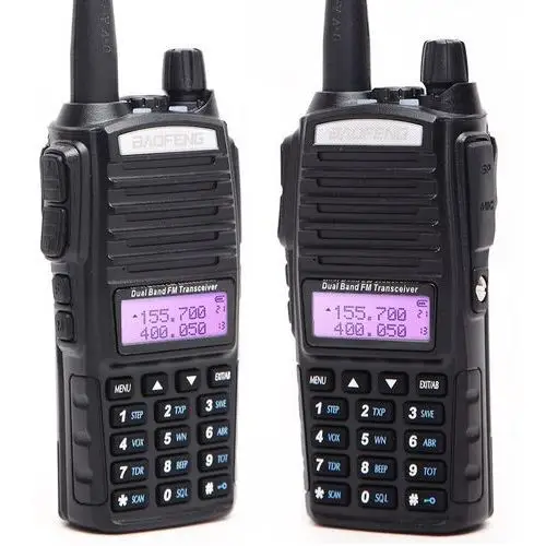 Baofeng UV-82 5W Pkp Koleje Skaner Radiotelefon