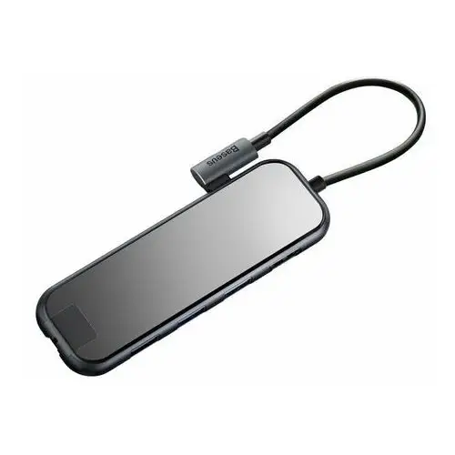 Adapter przejściówka BASEUS HUB USB-C na 3x USB 3.0, HDMI 4K, RJ45