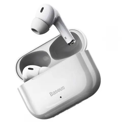 Baseus Bezprzewodowe słuchawki w3 tws wireless earphone white