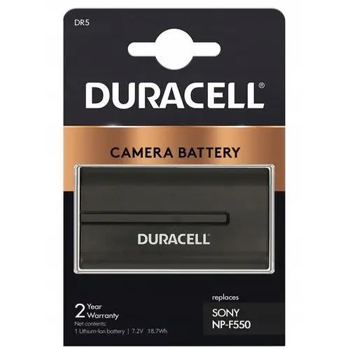 Bateria Akumulator Duracell Do Sony NP-F550 NP-F570 Kamery Sony I Lampy Led