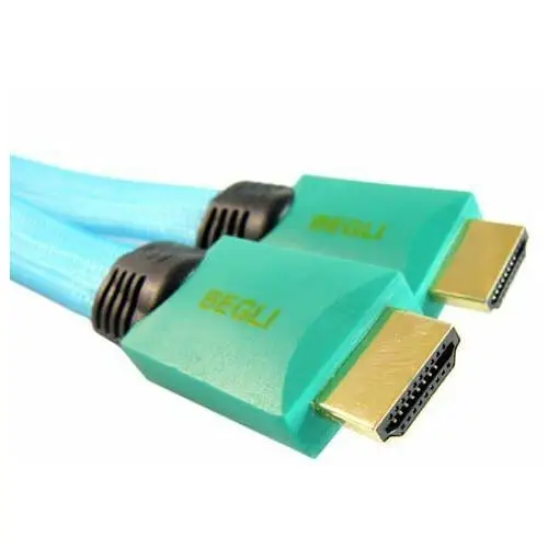 Przyłącze wtyk HDMI na wtyk HDMI płaskie PROFi BEGLI 5m