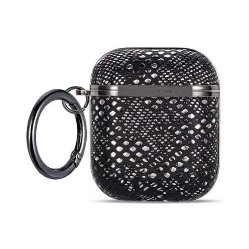 Etui na słuchawki elegance do apple airpods 1/2 czarny Beline