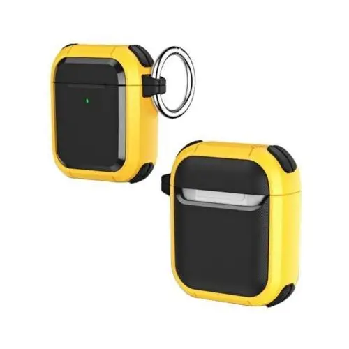 Beline Etui na słuchawki solid do apple airpods 1/2 żółty
