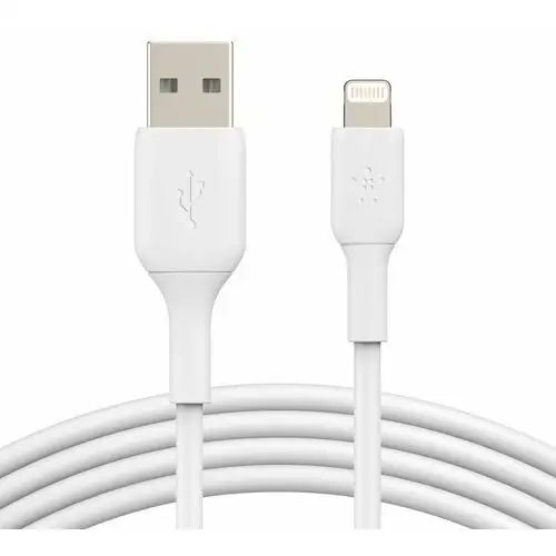 Belkin, Kabel PVC USB-A to Lightning, biały, 3 m