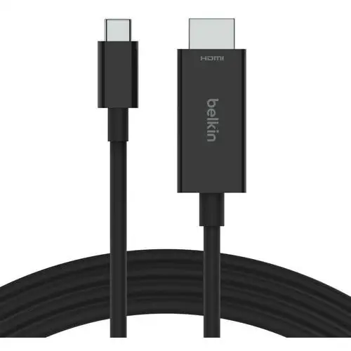 Belkin kabel usb-c - hdmi 2.1, m/m, 2m, czarny