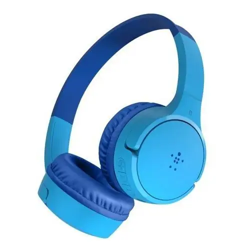 Belkin Słuchawki dziecięce bezprzewodowe niebieskie, AUD002btBL