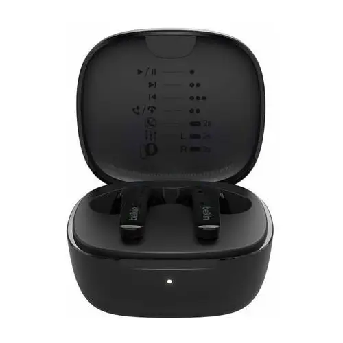 Belkin SoundForm Motion - dokanałowe - Bluetooth 5.2 - czarny