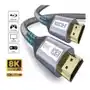 Kabel HDMI 2.1 8K 60 Hz 48 Gbps / 4K 120 Hz / 2K 144 Hz 1m szary Sklep on-line