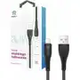 Bez Kabel usb-a - lightning korgy alb20 2m czarny Sklep on-line