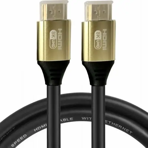 Kabel przewód hdmi 2.1 premium 8k 60hz 48gbps 2m Bezmarkowe