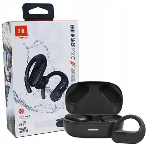 Bezprzewodowe dokanałowe Słuchawki Jbl Endurance Peak 3 Bluetooth 5.2