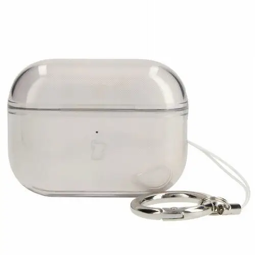 Etui Bizon Case Headphone Clear do Airpods Pro 2, przezroczysto-czarne