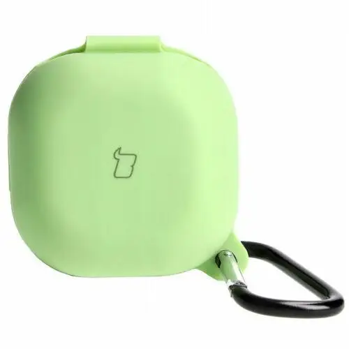 Bizon Etui case headphone silicone do galaxy buds live / pro / buds2 / buds2 pro, zielone